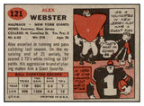 1957 Topps Football #121 Alex Webster Giants EX-MT 521632