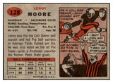 1957 Topps Football #128 Lenny Moore Colts EX-MT 521634