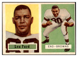 1957 Topps Football #147 Len Ford Browns EX-MT 521635