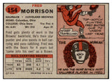 1957 Topps Football #154 Fred Morrison Browns EX-MT 521636