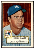 1952 Topps Baseball #215 Hank Bauer Yankees EX 521646