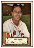 1952 Topps Baseball #078 Ellis Kinder Red Sox EX Black 521654