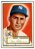 1952 Topps Baseball #237 Jerry Coleman Yankees EX 521660