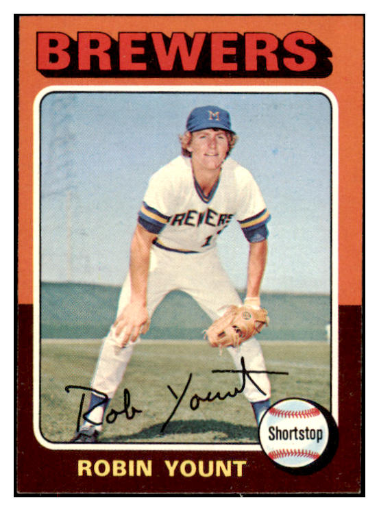 1975 Topps Baseball #223 Robin Yount Brewers NR-MT 521677