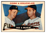 1960 Topps Baseball #115 Hoyt Wilhelm Roy Face VG-EX 521685