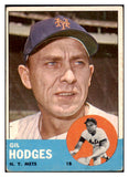 1963 Topps Baseball #245 Gil Hodges Mets VG-EX 521686