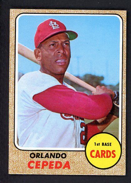 1968 Topps Baseball #200 Orlando Cepeda Cardinals EX-MT 521692