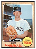 1968 Topps Baseball #201 Mike Marshall Tigers EX-MT 521698