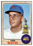 1968 Topps Baseball #045 Tom Seaver Mets EX-MT 521702