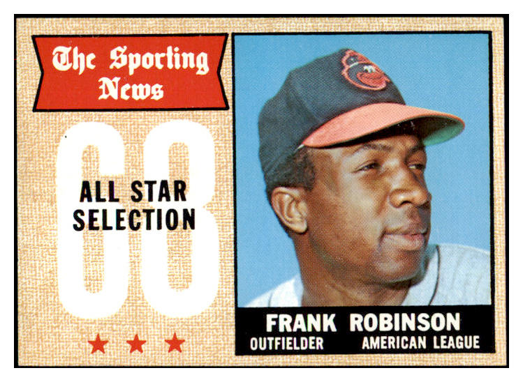 1968 Topps Baseball #373 Frank Robinson A.S. Orioles NR-MT 521705