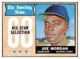 1968 Topps Baseball #364 Joe Morgan A.S. Astros NR-MT 521708