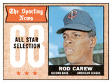 1968 Topps Baseball #363 Rod Carew A.S. Twins NR-MT 521709