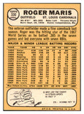 1968 Topps Baseball #330 Roger Maris Cardinals NR-MT 521711