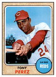 1968 Topps Baseball #130 Tony Perez Reds NR-MT 521712