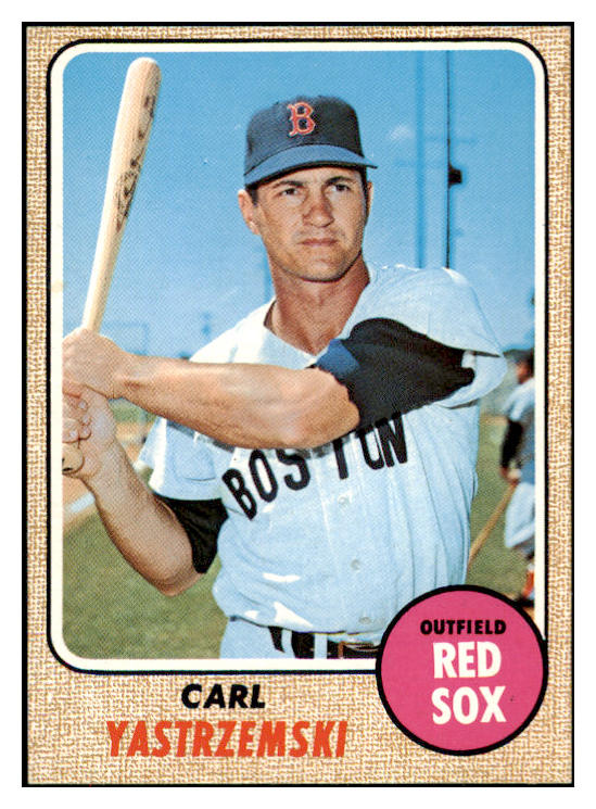 1968 Topps Baseball #250 Carl Yastrzemski Red Sox NR-MT 521714