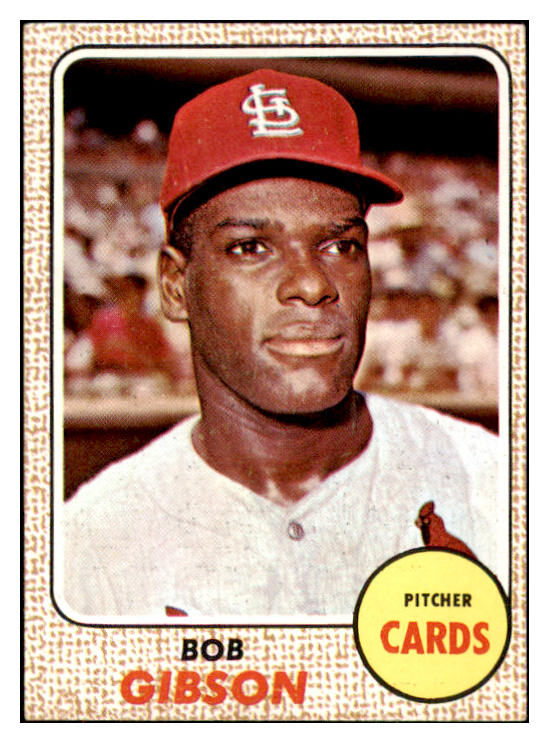 1968 Topps Baseball #100 Bob Gibson Cardinals EX-MT 521727