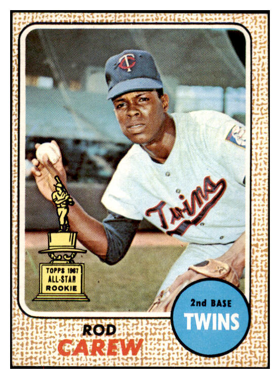 1968 Topps Baseball #080 Rod Carew Twins EX-MT 521728