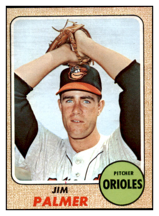 1968 Topps Baseball #575 Jim Palmer Orioles EX-MT 521729