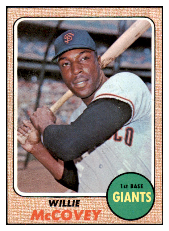 1968 Topps Baseball #290 Willie McCovey Giants EX-MT 521730