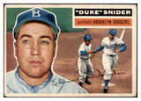 1956 Topps Baseball #150 Duke Snider Dodgers VG White 521733