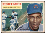 1956 Topps Baseball #015 Ernie Banks Cubs Good Gray 521751