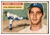 1956 Topps Baseball #079 Sandy Koufax Dodgers VG White 521762