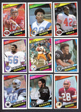 1984 Topps Set Lot 373 Diff EX-MT/NR-MT Dickerson Montana 521787