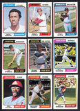 1974 Topps Set Lot 630 Diff EX-MT Perez Jenkins Cepeda 521799