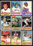 1976 Topps Baseball Complete Set EX Aaron Eckersley Brett 521811