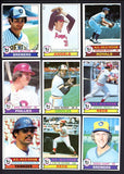 1979 Topps Set Lot 715 Diff EX-MT/NR-MT Ryan Brett Molitor 521812