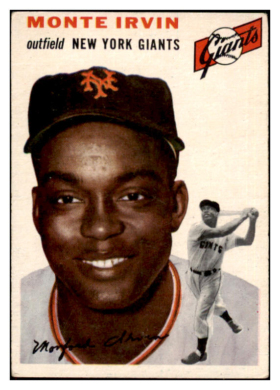 1954 Topps Baseball #003 Monte Irvin Giants VG-EX 521825