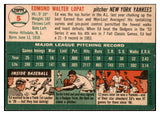 1954 Topps Baseball #005 Ed Lopat Yankees EX-MT 521827