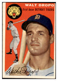 1954 Topps Baseball #018 Walt Dropo Tigers VG-EX 521838