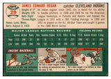 1954 Topps Baseball #029 Jim Hegan Indians EX-MT 521850