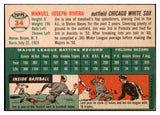 1954 Topps Baseball #034 Jim Rivera White Sox VG-EX 521853