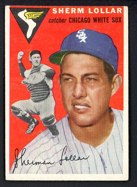 1954 Topps Baseball #039 Sherm Lollar White Sox VG-EX 521856