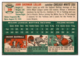 1954 Topps Baseball #039 Sherm Lollar White Sox EX-MT 521857