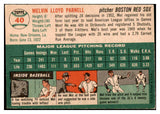 1954 Topps Baseball #040 Mel Parnell Red Sox EX-MT 521858