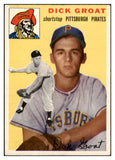 1954 Topps Baseball #043 Dick Groat Pirates EX-MT 521862