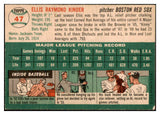 1954 Topps Baseball #047 Ellis Kinder Red Sox EX-MT 521867