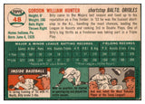 1954 Topps Baseball #048 Billy Hunter Orioles VG-EX 521868