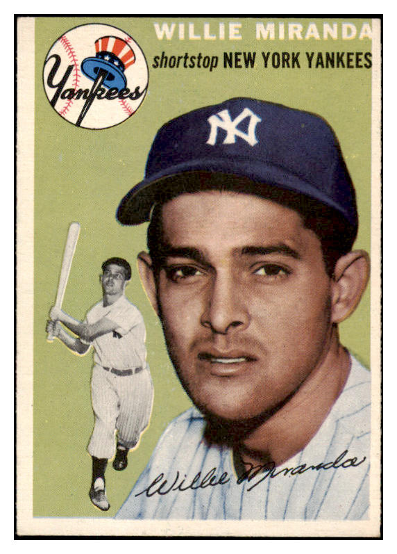 1954 Topps Baseball #056 Willie Miranda Yankees EX-MT 521876