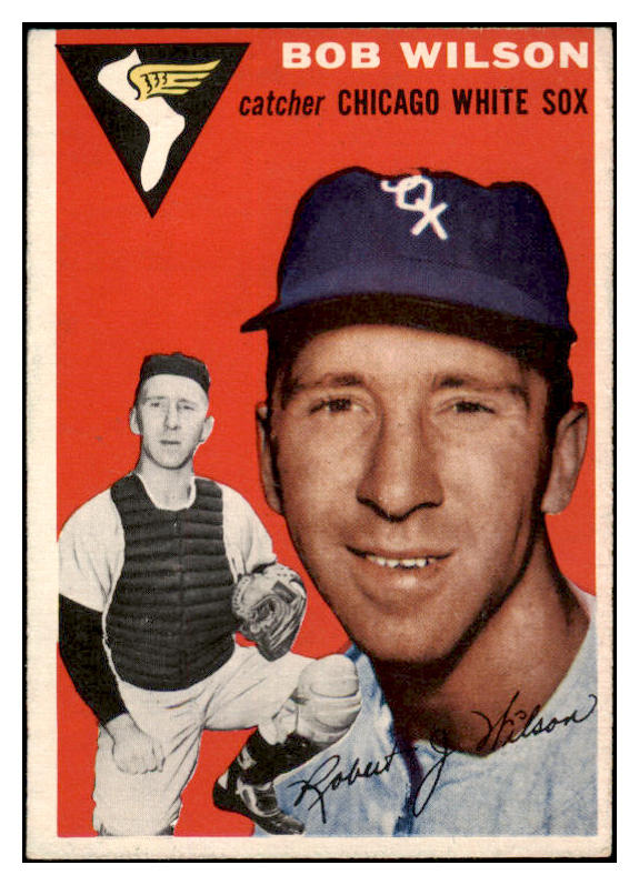 1954 Topps Baseball #058 Bob Wilson White Sox EX-MT 521878