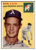 1954 Topps Baseball #061 Bob Cain A's VG-EX 521882