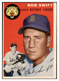 1954 Topps Baseball #065 Bob Swift Tigers VG-EX 521886