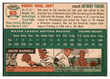 1954 Topps Baseball #065 Bob Swift Tigers VG-EX 521886