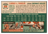 1954 Topps Baseball #069 Bud Podbielan Reds VG-EX 521891