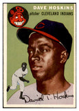 1954 Topps Baseball #081 Dave Hoskins Indians EX-MT 521902