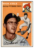 1954 Topps Baseball #084 Dick Cole Pirates EX-MT 521906