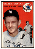 1954 Topps Baseball #096 Charlie Silvera Yankees EX-MT 521917